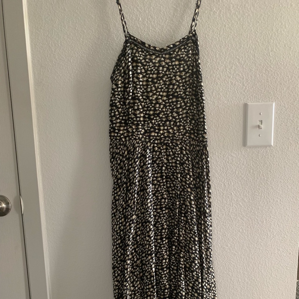 Patterned black dress- xhilaration